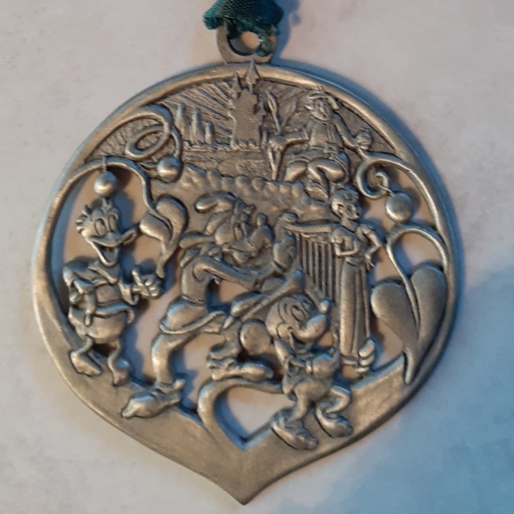 Disney's Christmas Past Pewter Christmas Ornament